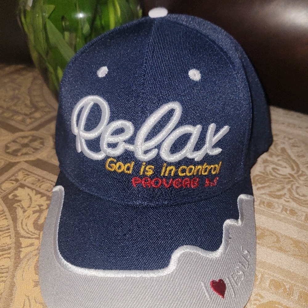 Navy and Gray Relax Cap